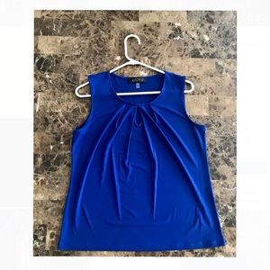 💙 Kasper blue sleeveless blouse 💙